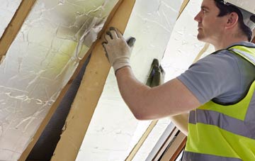 Hanging Bank loft insulation